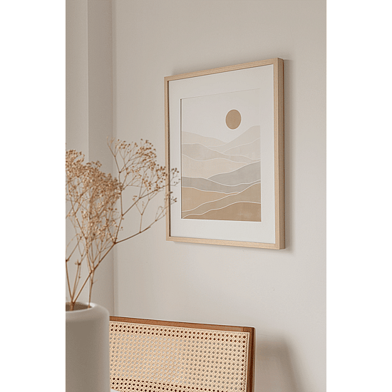 Abstract Beige Landscape - Image 3