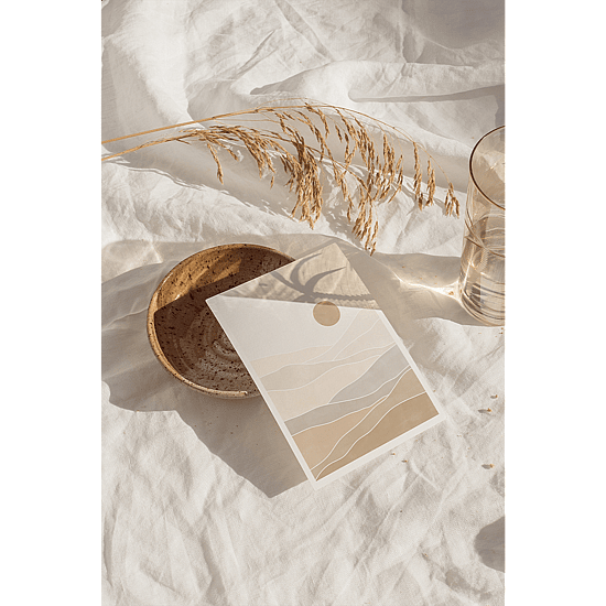 Abstract Beige Landscape - Image 5