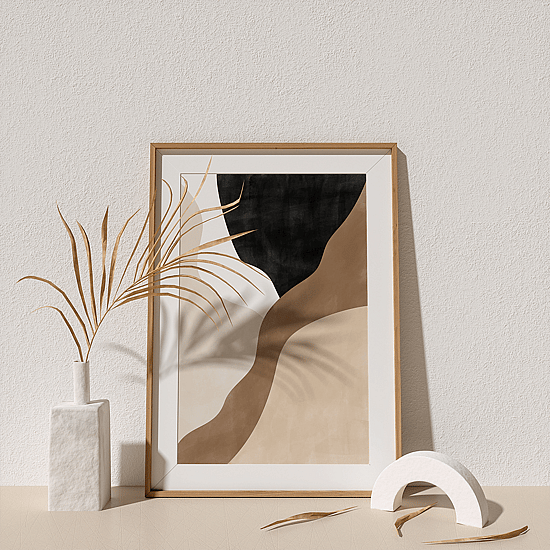 Abstract Brown Poster No.2 - Image 3
