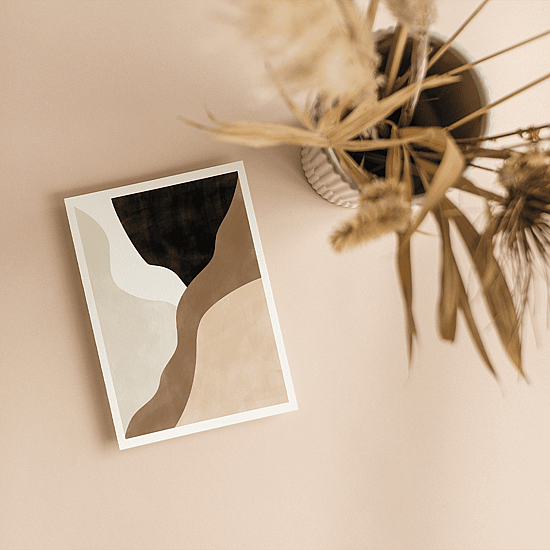 Abstract Brown Poster No.2 - Image 4