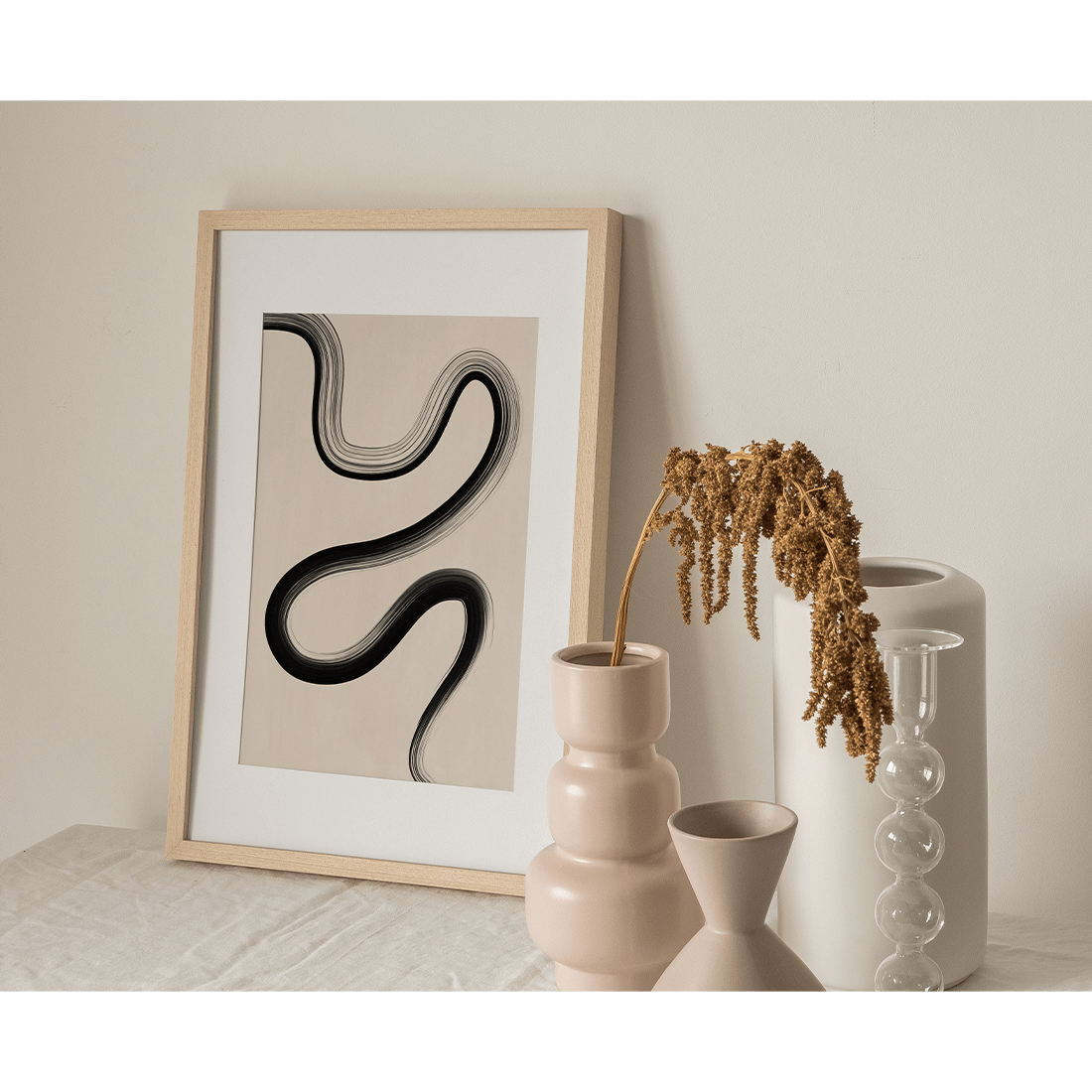 Abstract One Line Poster - Image 4