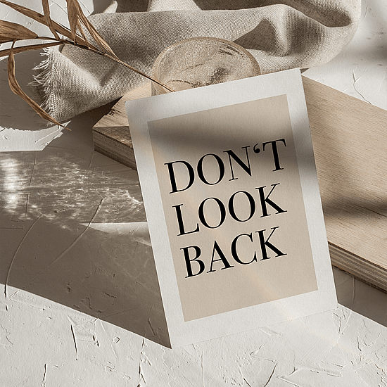 Don't Look Back Poster - Image 5