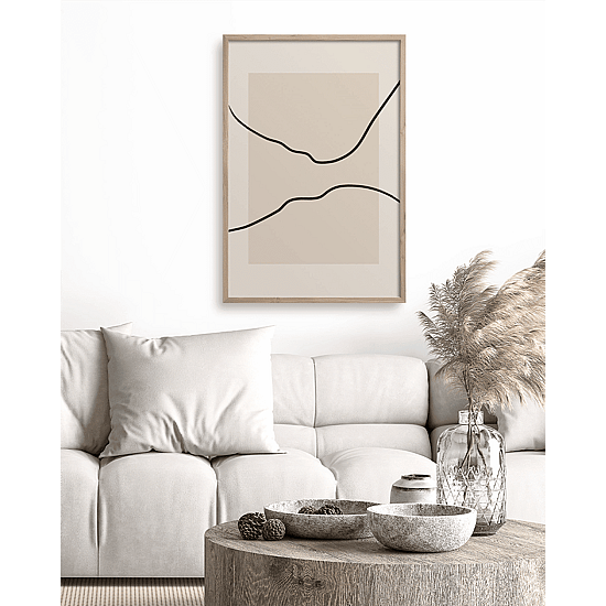 Soft Abstract Lines Poster - Image 4