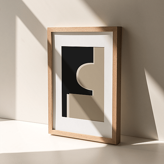Abstract Graphic Shapes Poster - Image 3