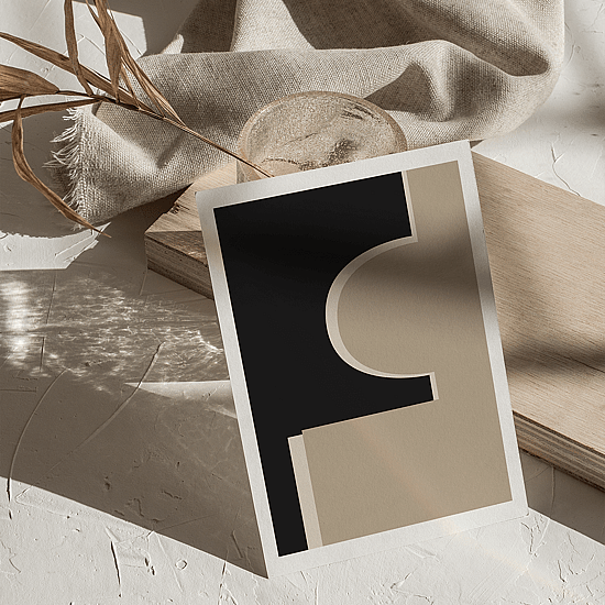 Abstract Graphic Shapes Poster - Image 5