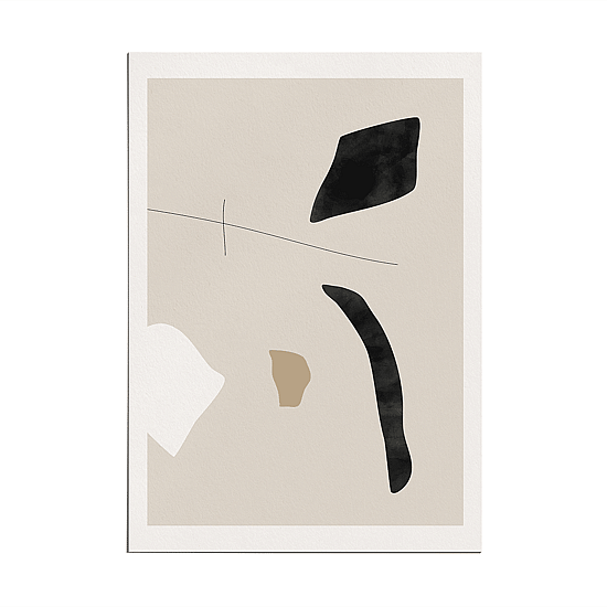 Graphic Shapes and Lines Poster - Image 5