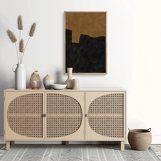 Brown Abstraction Poster - Image 4
