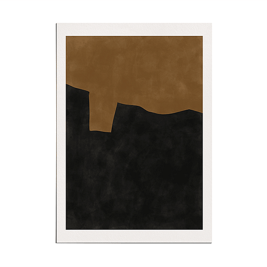 Brown Abstraction Poster - Image 5