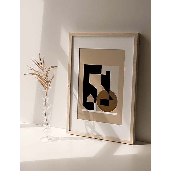 Black Composition Poster - Image 3