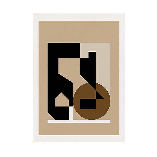Black Composition Poster - Image 5