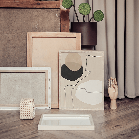 Organic Shapes & Lines Poster - Image 4
