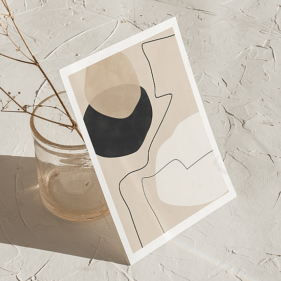 Organic Shapes & Lines Poster - Image 5