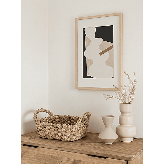 Beige Graphic Curves Poster - Image 5