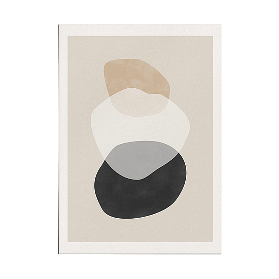 Beige Boho Shapes Poster - Image 5