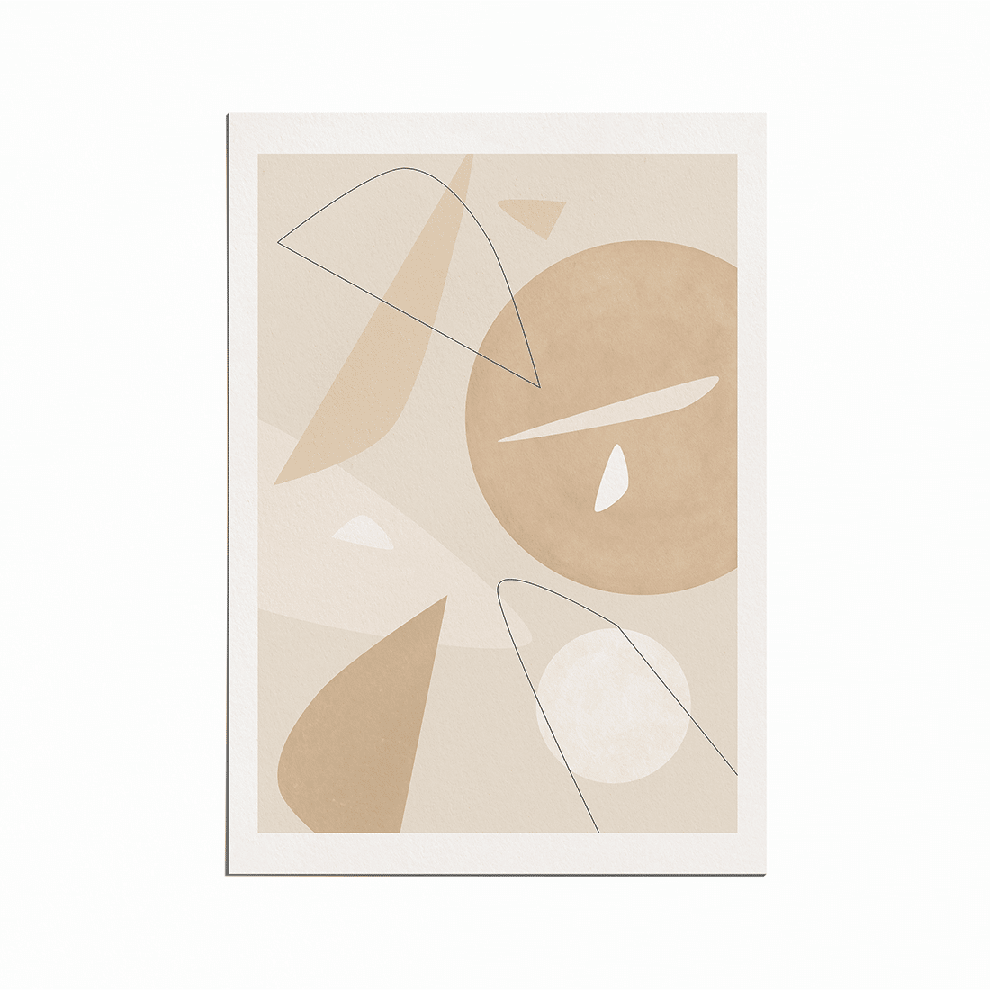Minimalist Beige Poster - Image 5