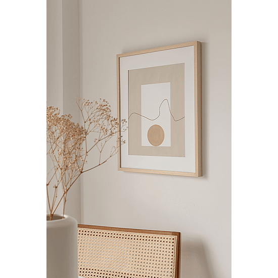 Neutral Geometric Poster - Image 3