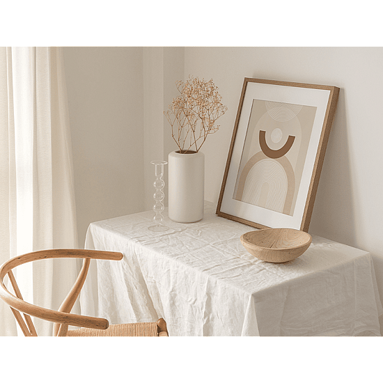 Beige Mid Century Poster No.1 - Image 3