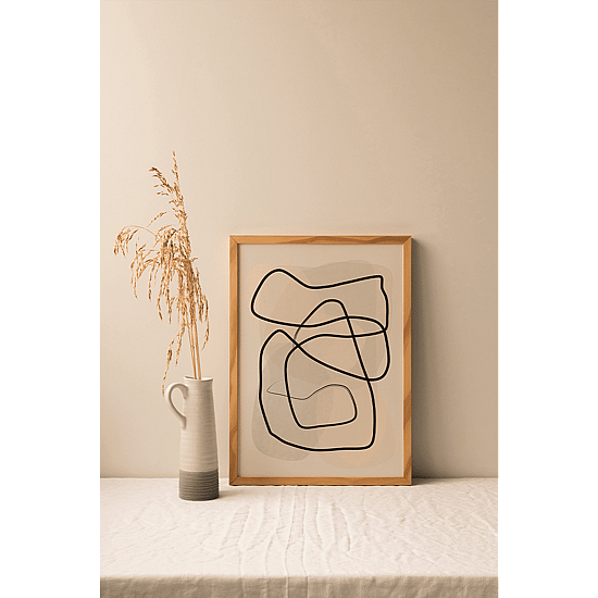 Abstract Line Art Poster No.1 - Image 3