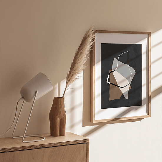Painted Abstract Shapes Poster No.2 - Image 3