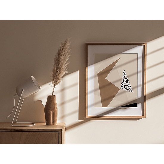 Neutral Colour Block Poster No.1 - Image 2