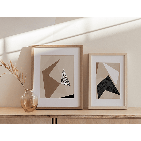 Neutral Colour Block Poster No.1 - Image 5