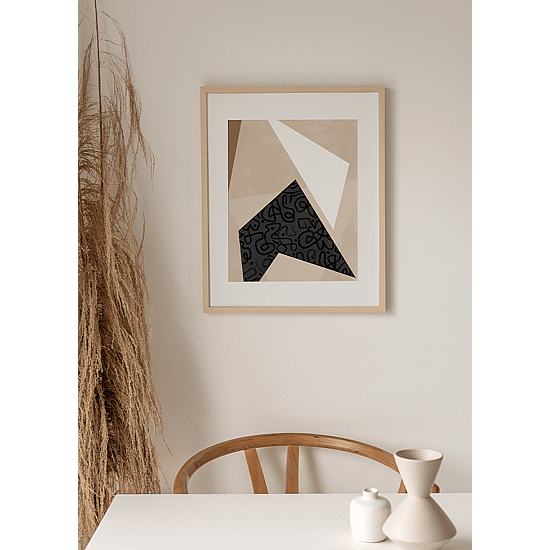 Neutral Colour Block Poster No.2 - Image 3