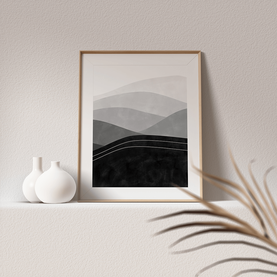 Black Rocky Mountains Poster No.3 - Image 4