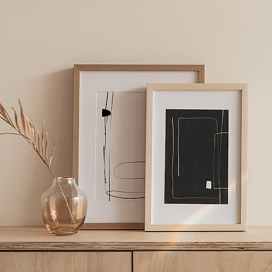 Black and White Painting Poster No.1 - Image 5