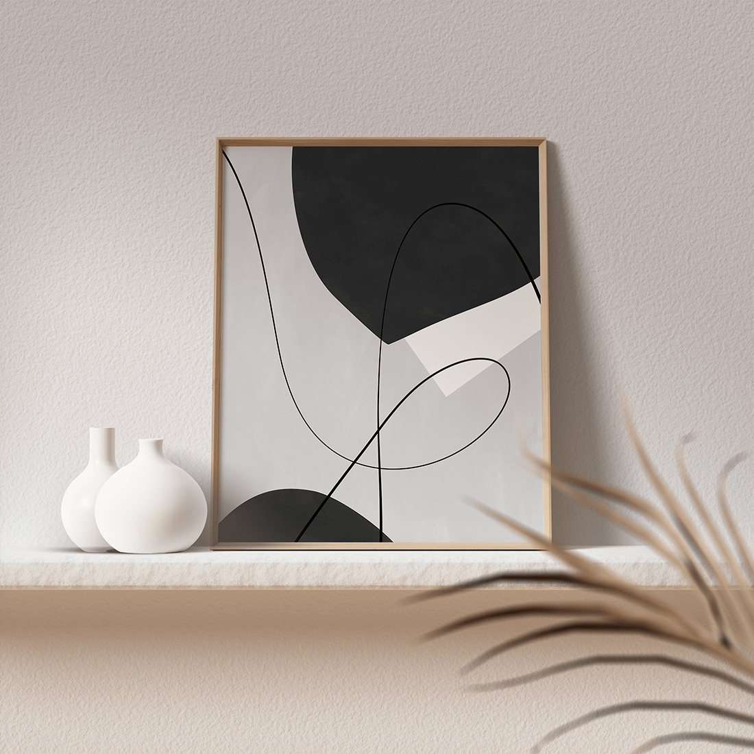 Abstract Monochromes Poster No.2 - Image 4