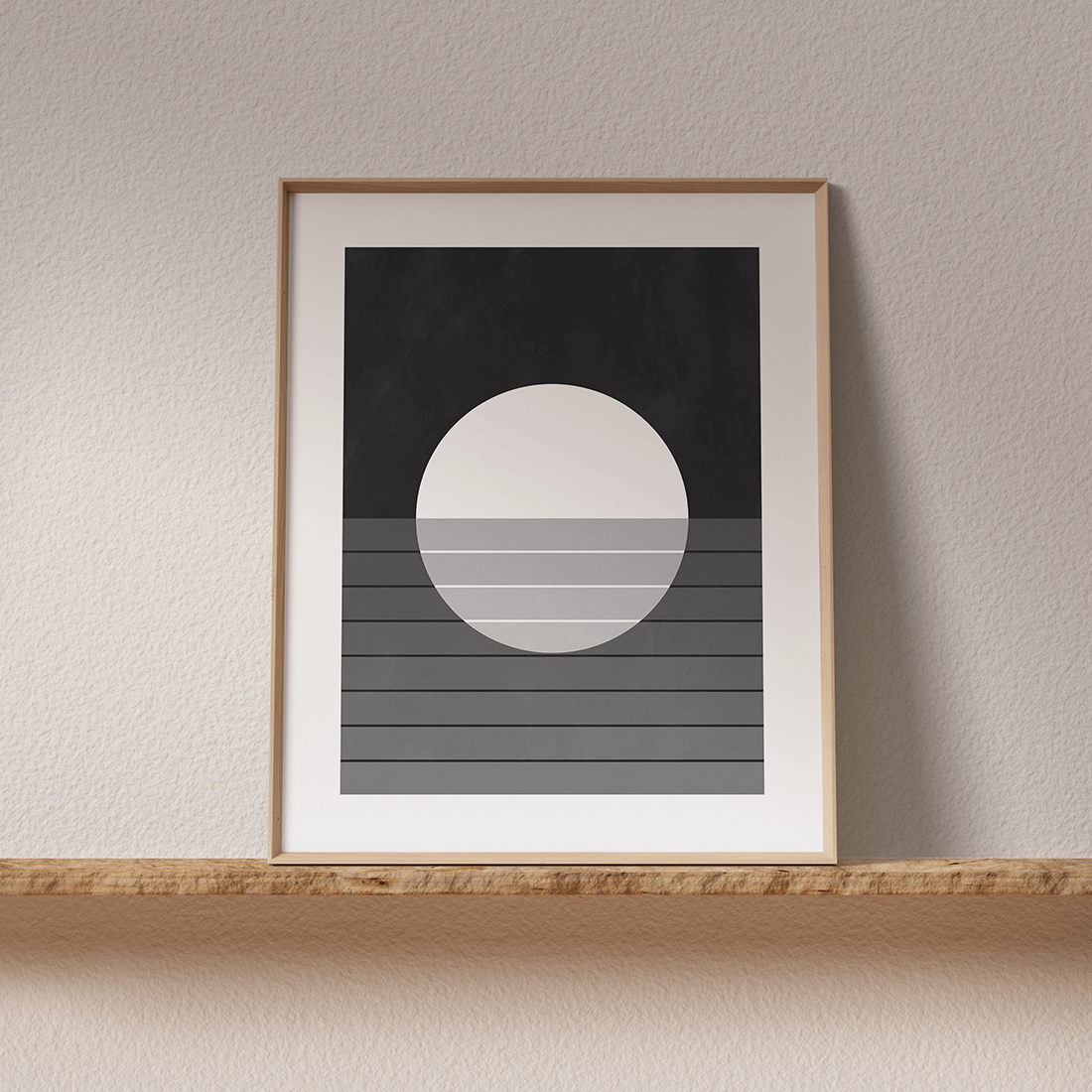 Monochrome Landscape Poster - Image 3