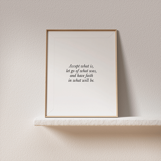 Have Faith Quote Poster - Image 3