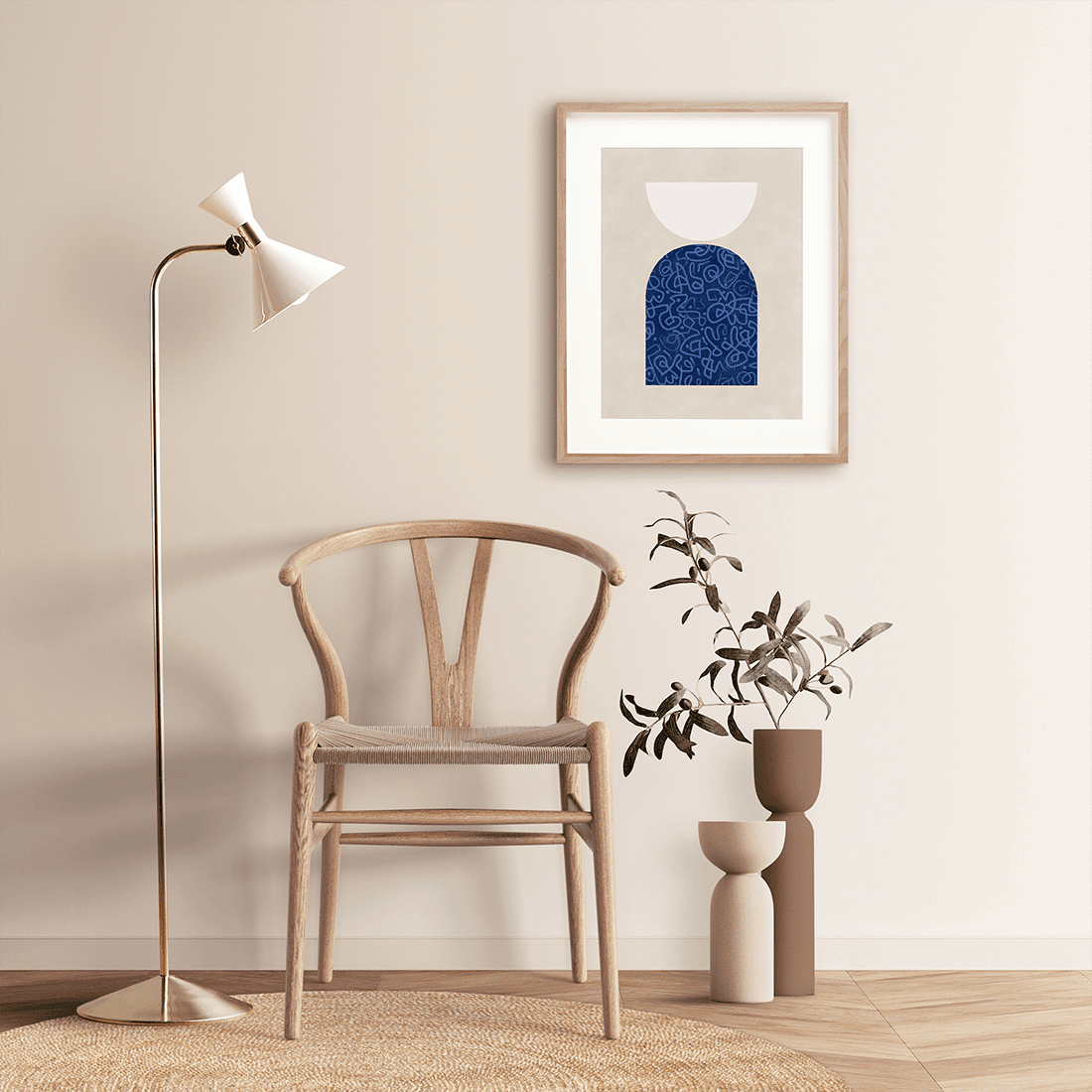 Geometric Shapes & Lines Poster No.2 - Image 2