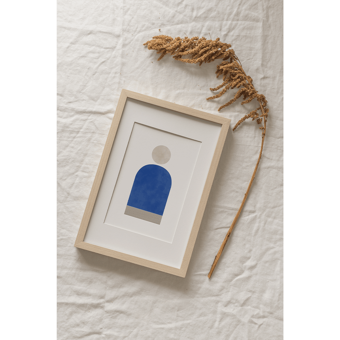 Blue Bohemian Poster No.1 - Image 2