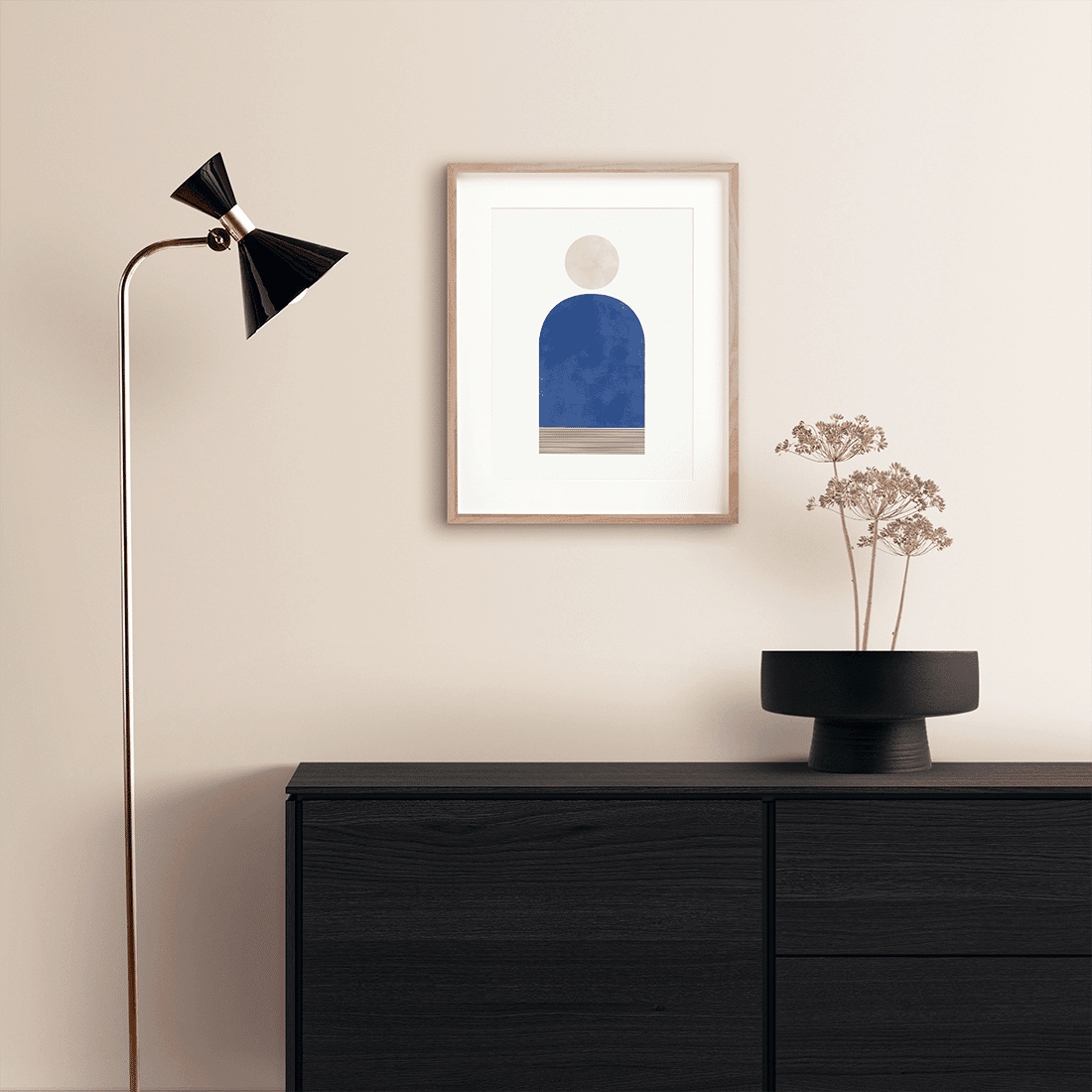 Blue Bohemian Poster No.1 - Image 4