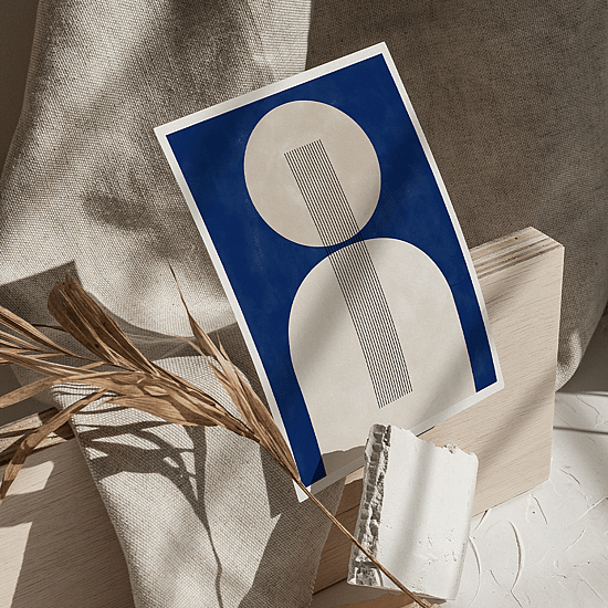 Blue Bohemian Poster No.2 - Image 5