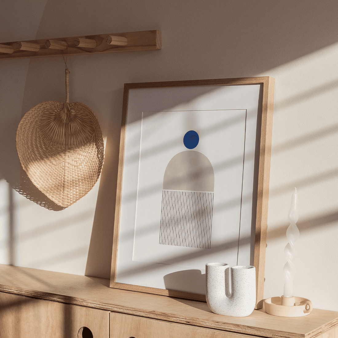 Blue Bohemian Poster No.3 - Image 3