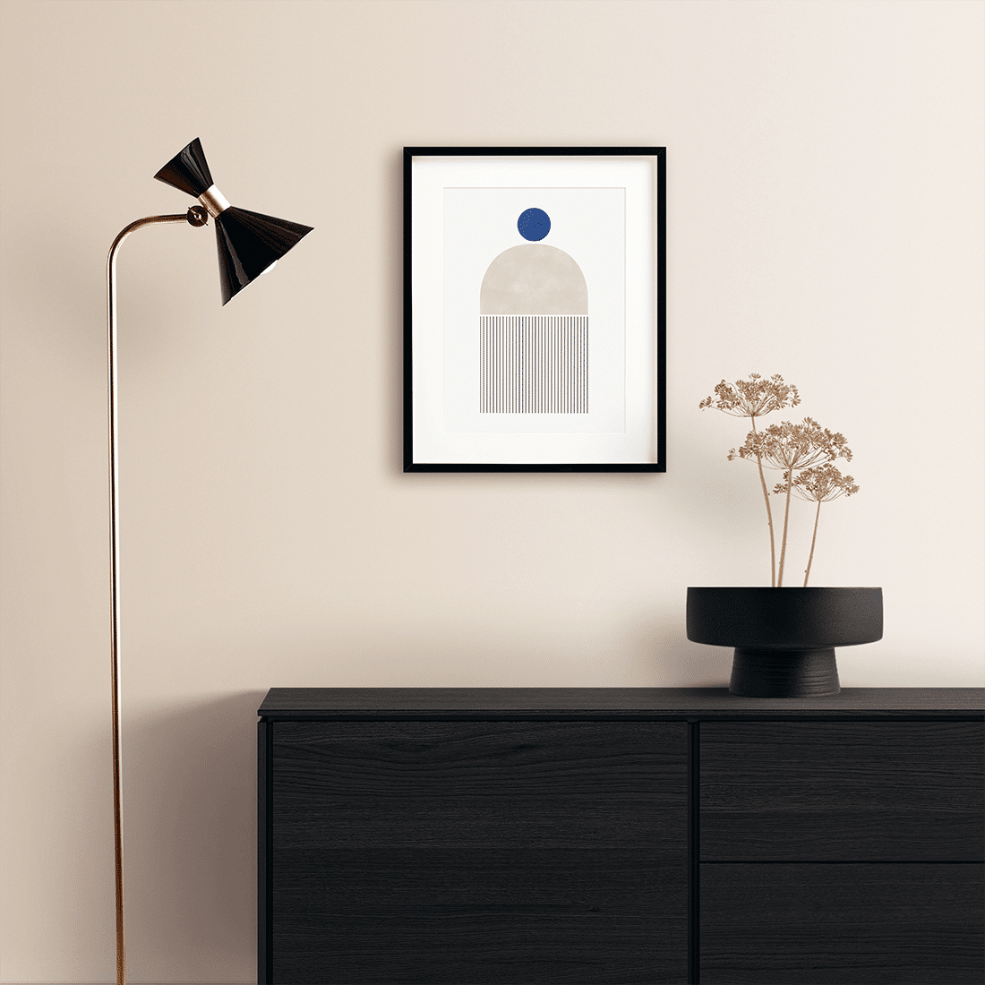 Blue Bohemian Poster No.3 - Image 4
