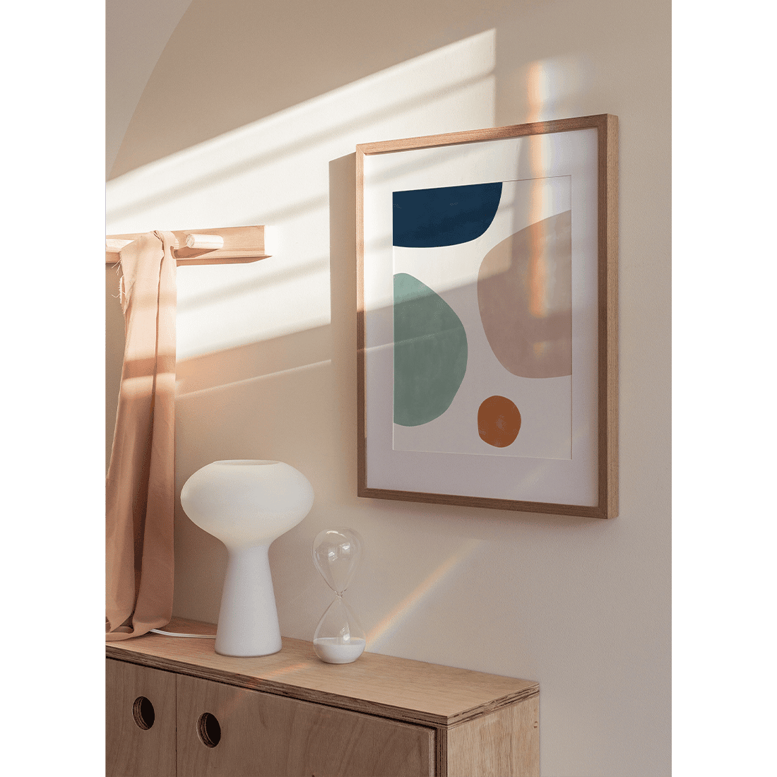 Watercolour Shapes Poster No.3 - Image 2