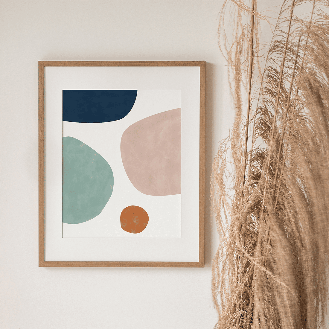 Watercolour Shapes Poster No.3 - Image 3