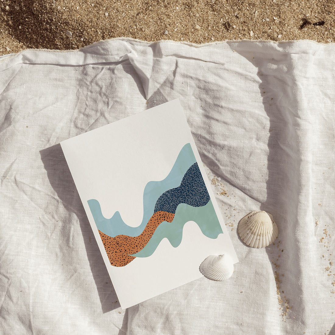 Abstract Waves Poster No.2 - Image 4