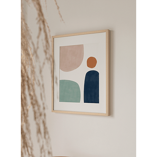 Watercolour Shapes Poster No.1 - Image 3