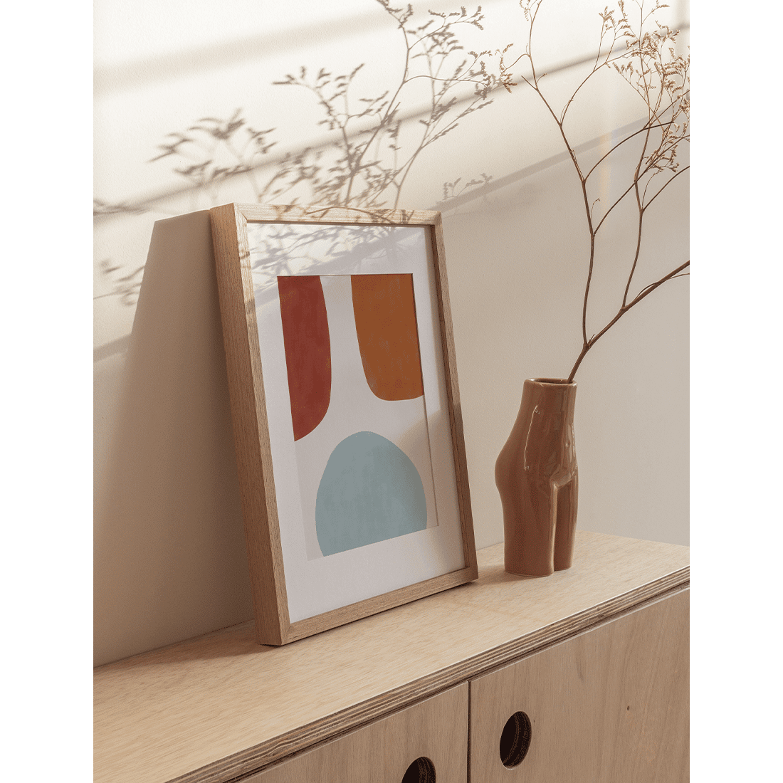 Watercolour Shapes Poster No.2 - Image 3