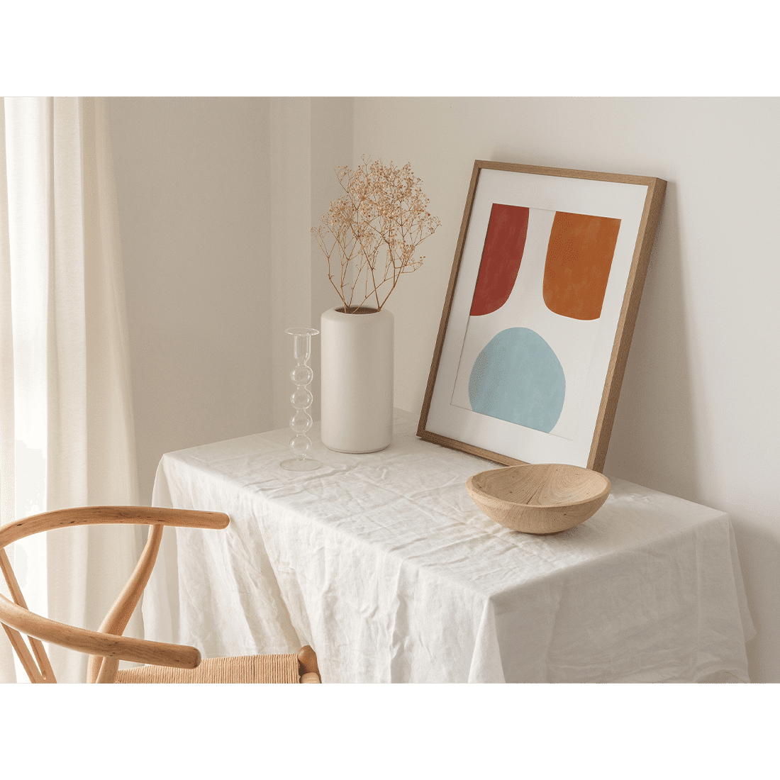 Watercolour Shapes Poster No.2 - Image 2