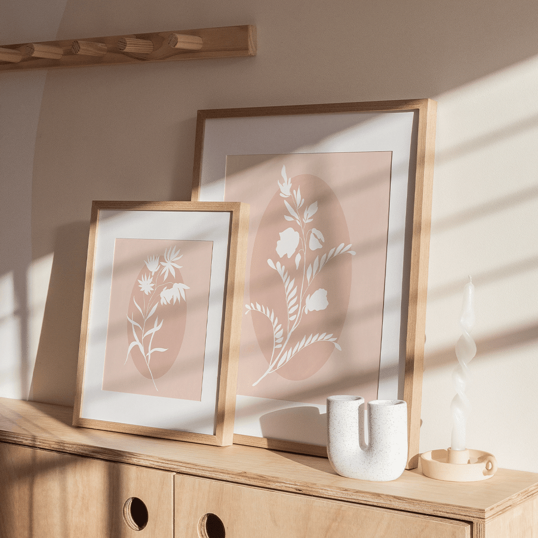 Pink Vintage Flowers Poster No.1 - Image 5