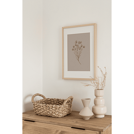 Pink Flowers Line Art Poster No.2 - Image 5