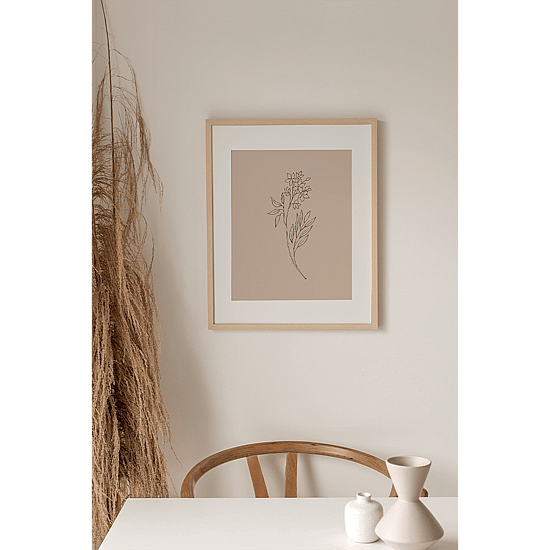 Pink Botanical Line Art Poster No.4 - Image 2