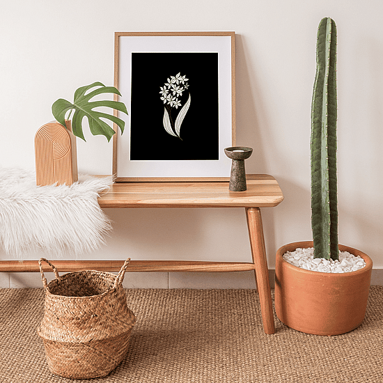 Black & White Botanical Poster No.2 - Image 2