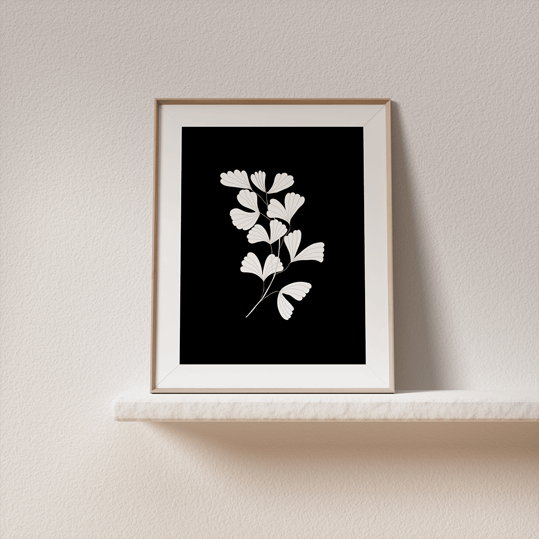 Black & White Botanical Poster No.3 - Image 2