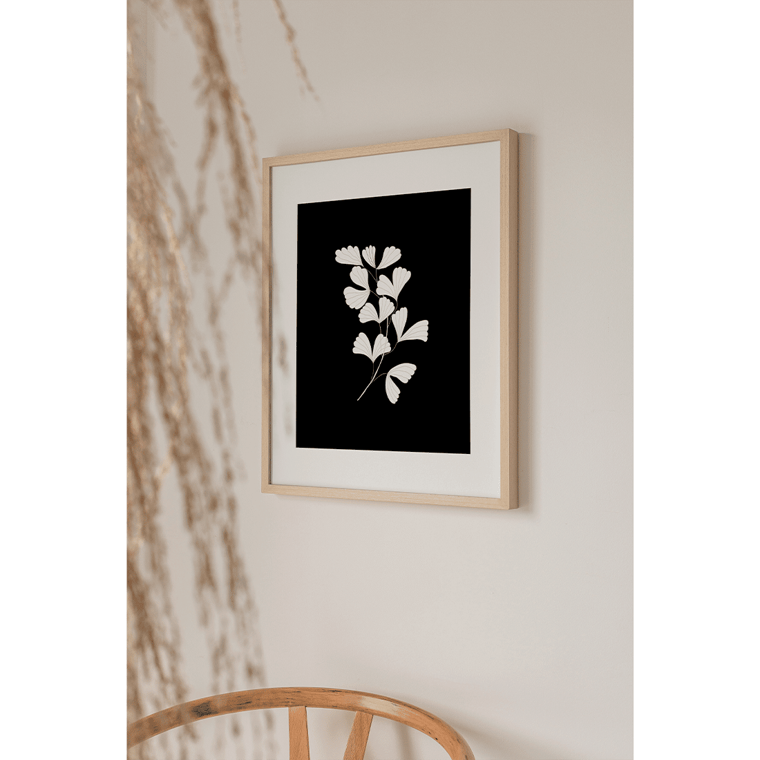 Black & White Botanical Poster No.3 - Image 4