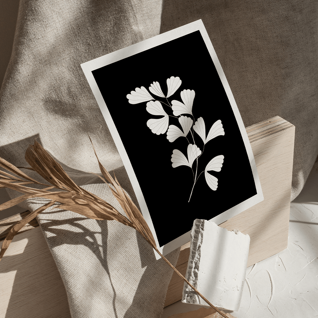 Black & White Botanical Poster No.3 - Image 5